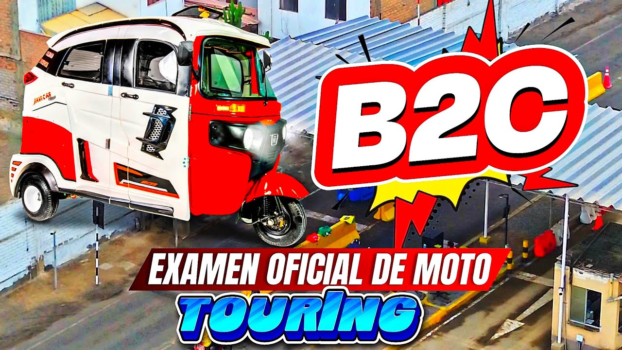 EXAMEN DE MOTOTAXI BAJAJ - B2C - TOURING CONCHÁN LO ÚLTIMO Y ACTUALIZADO 2025 - RUTA DE MOTO TOURING