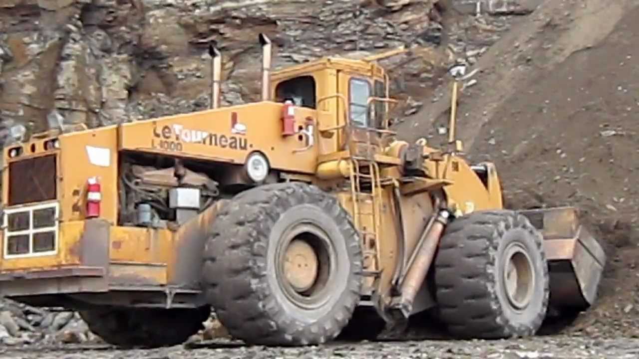 LeTourneau L-1000 Loading Euclid R90C