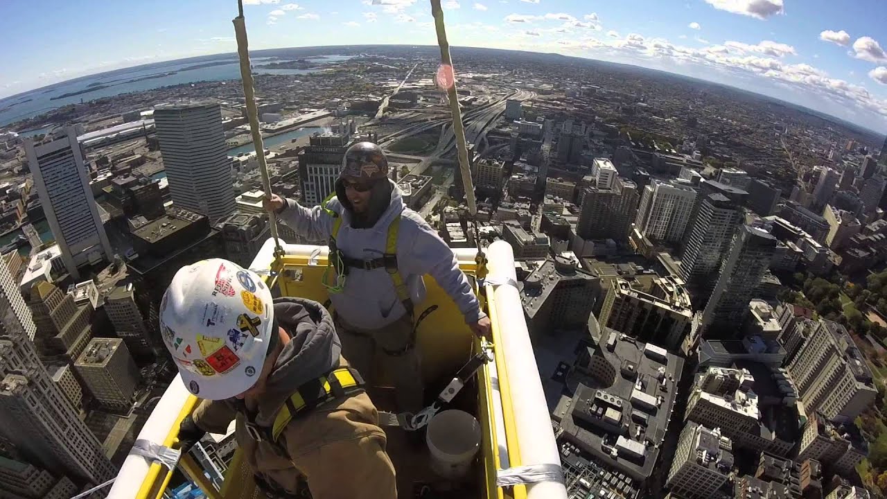 Local 7 Ironworker going for a ride