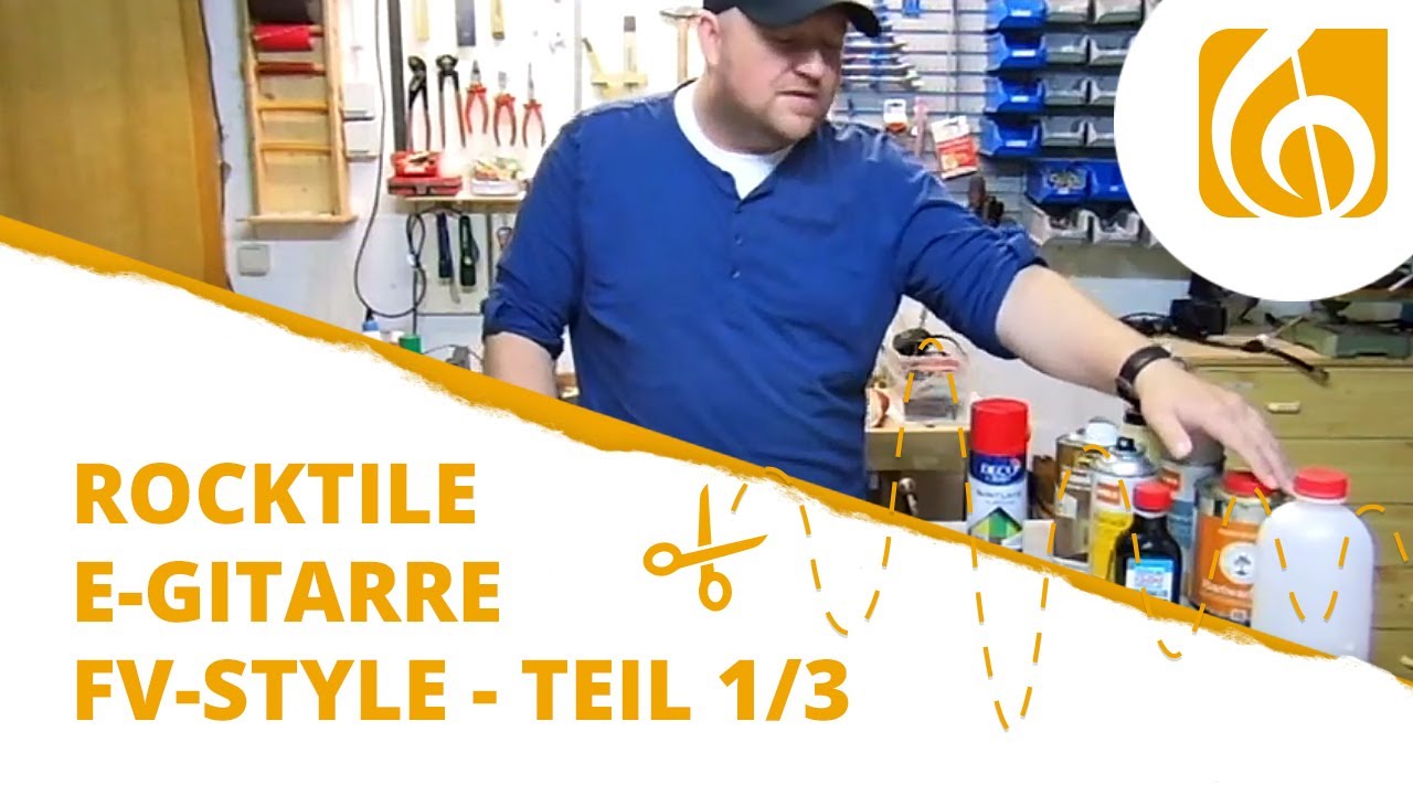 Rocktile E-Gitarren Bausatz FV-Style - Teil 1 Intro und Unboxing