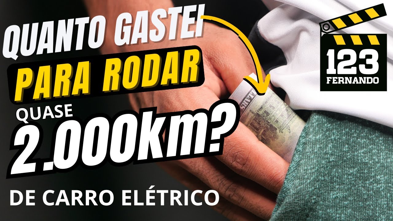 QUANTO GASTEI R$$ PARA RODAR QUASE 2.000km DE CARRO ELÉTRICO? BYD DOLPHIN MINI 0KM ATÉ QUASE 2.000KM