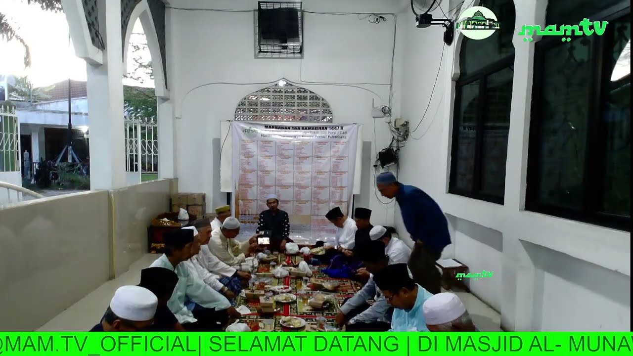 🔴LIVE | KULTUM DAN SHOLAT MAGHRIB BERJAMA'AH  | MASJID AL-MUNAWWAROH KENTEN PERMAI PALEMBANG