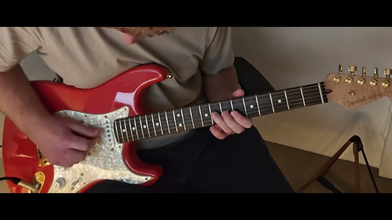 Jazz Blues in Bb with Fender CS Stratocaster