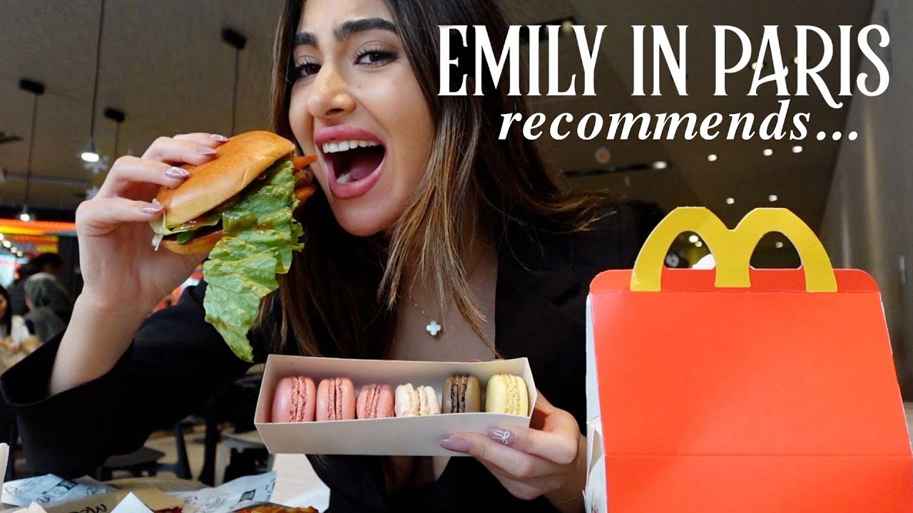иду в ресторан THE Emily в парижском Макдоналдсе