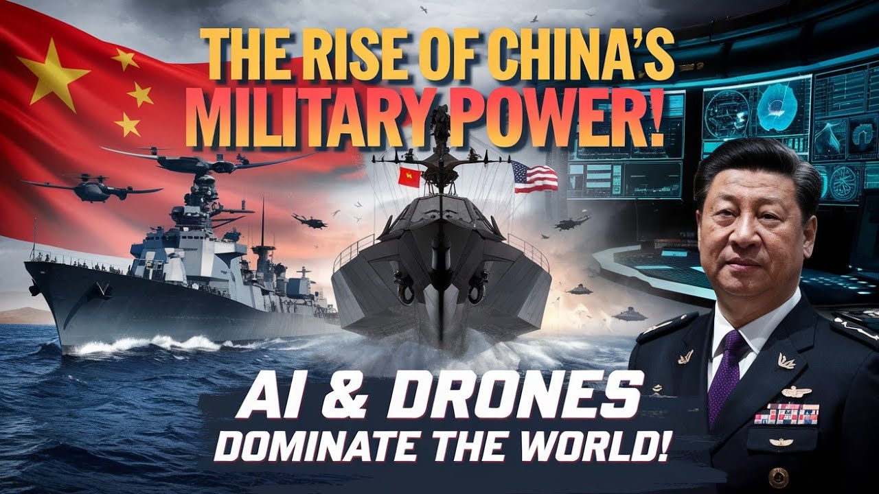 China's Military Expansion: AI, Drones, and the World's Largest Navy