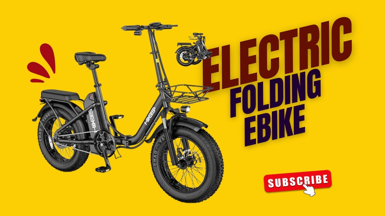 Folding Electric Bike for Adults | 500W Motor, 32MPH Speed & 45-Mile Range  Best Commuter E-Bike!