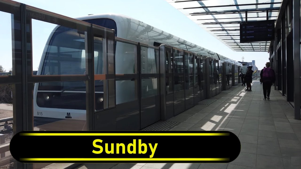 Metro Station Sundby - Copenhagen 🇩🇰 - Walkthrough 🚶