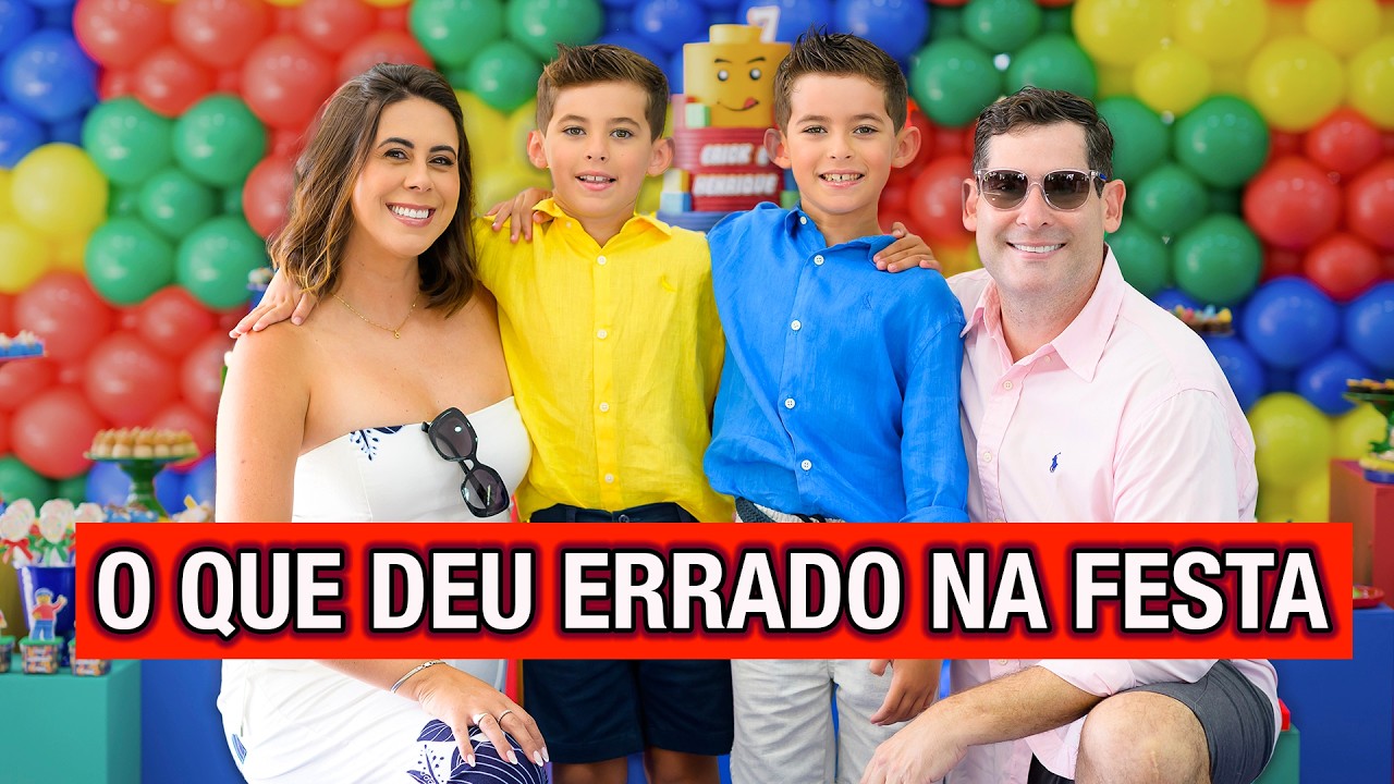 Todas as Comidas da Festa de 7 Anos dos Twinos