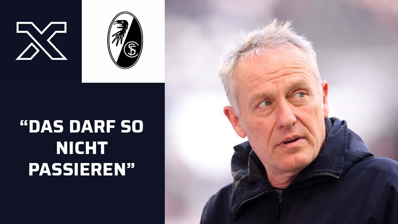 &ldquo;Nicht aufregen ist gut f&uuml;r mein Herz&rdquo; Nach VAR-Fehler: Christian Streich &uuml;ber Deniz Aytekin