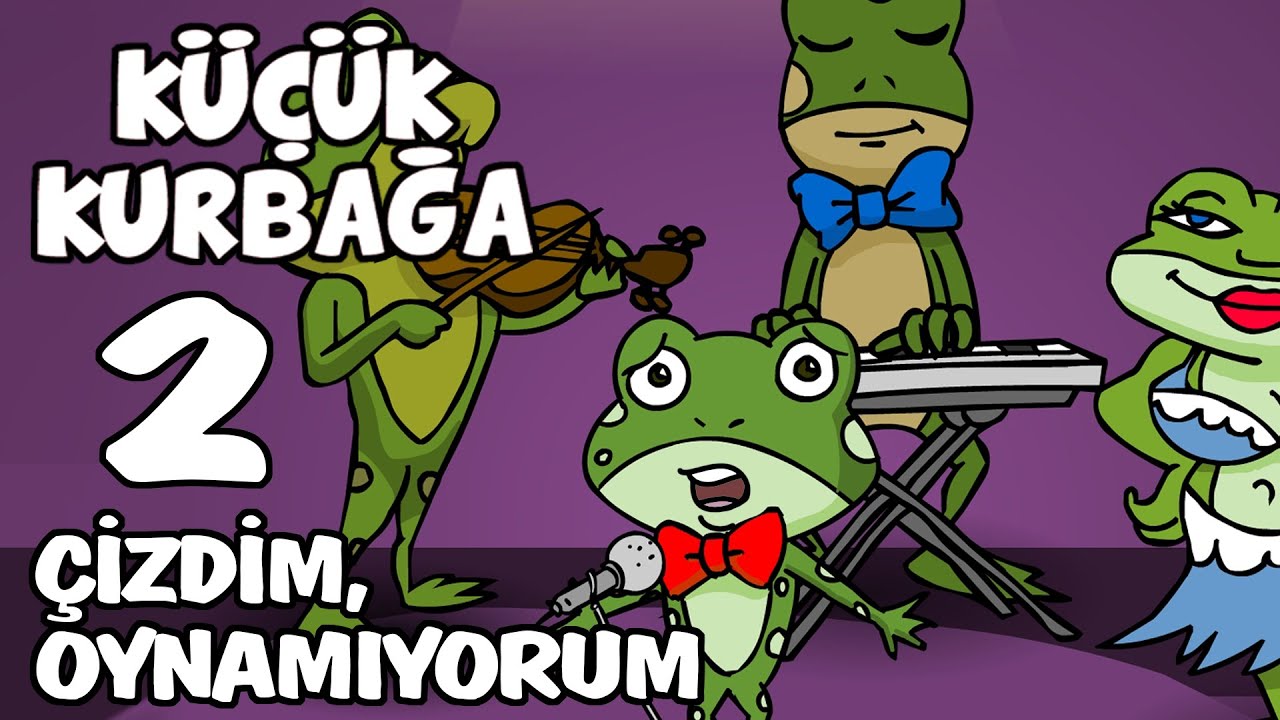 Küçük Kurbağa 2  - Çizdim, Oynamıyorum