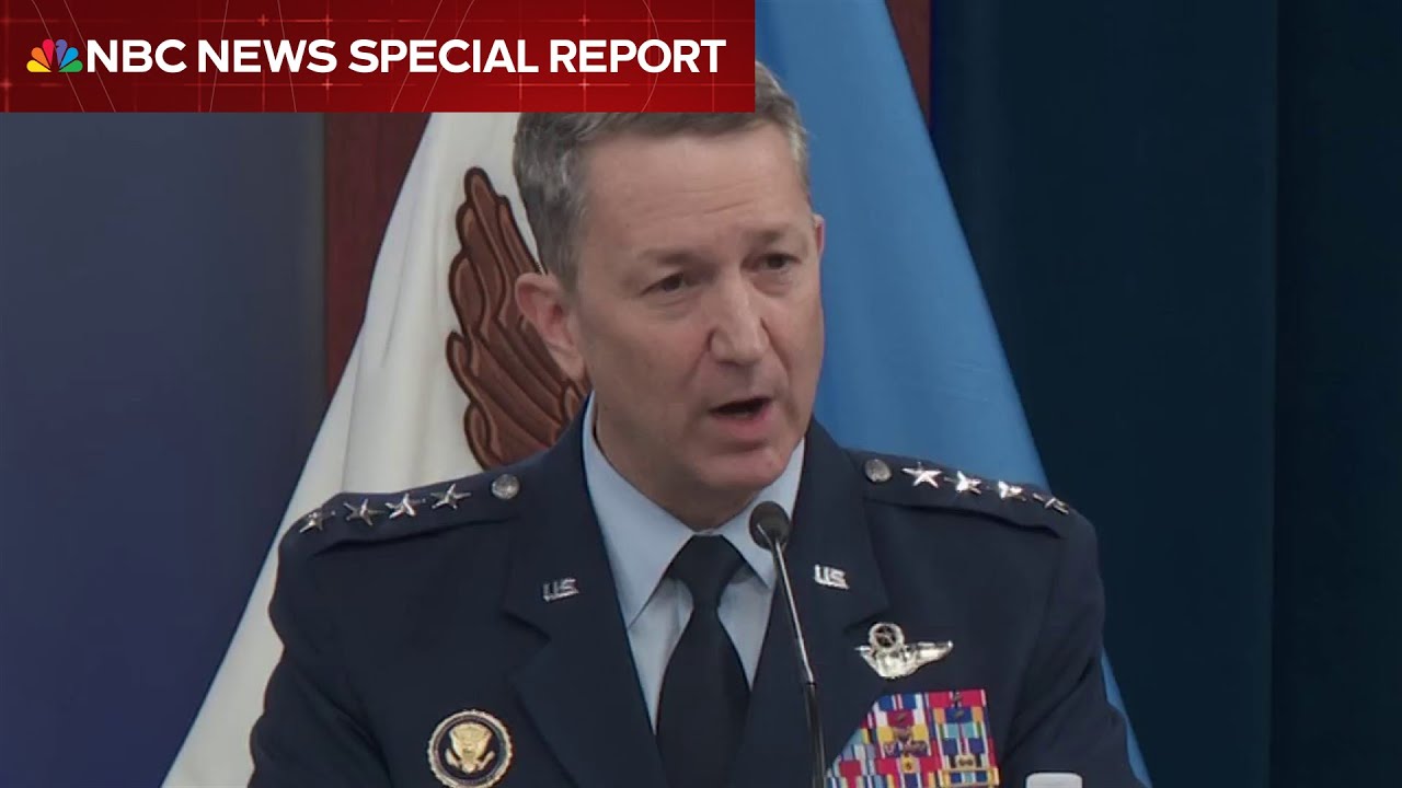 Air Force General Caine details Operation Midnight Hammer