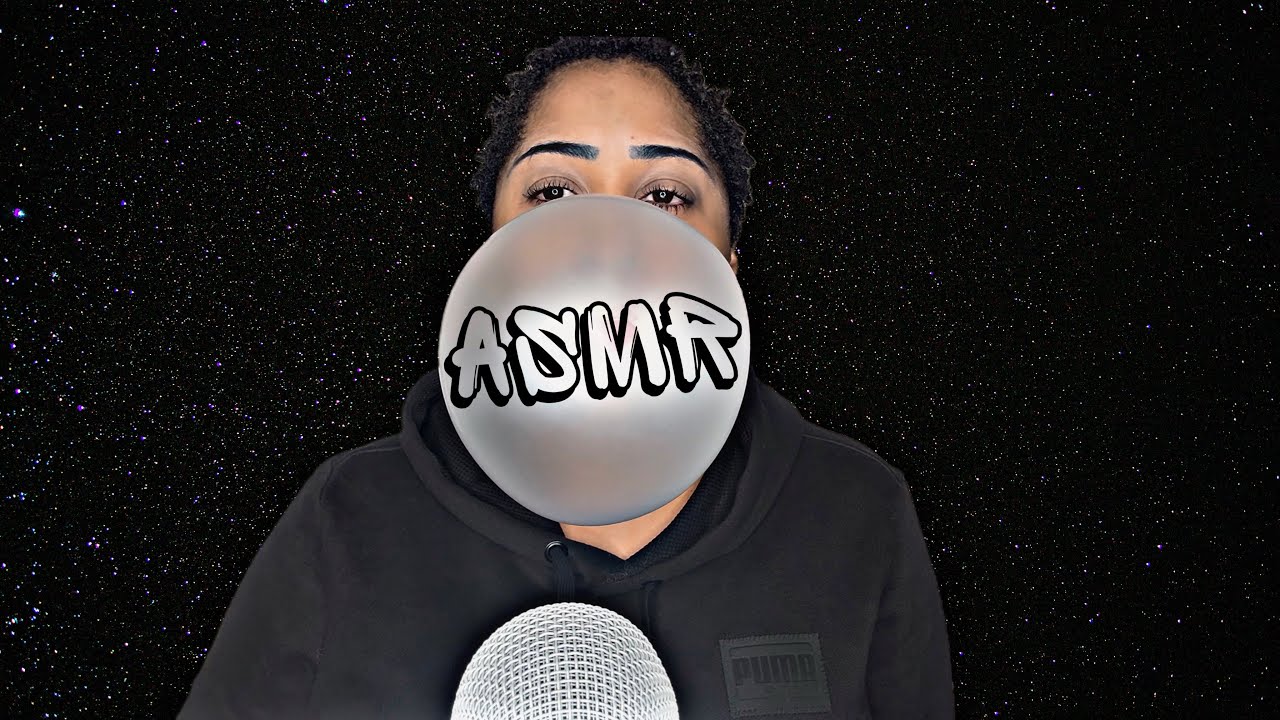 Chewing & Popping Gum ASMR | Big Bubble Blowing Sounds for Relaxation (No Talking)