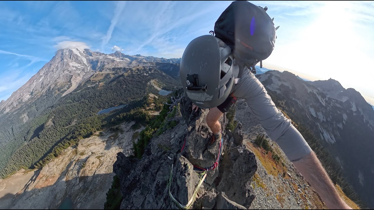 Climbing the Castle, Mt Rainier NP