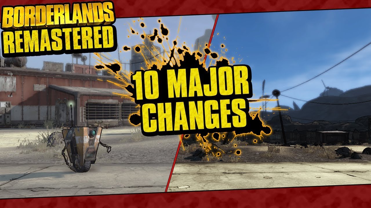 Borderlands Remastered | 10 Major Changes From The Original