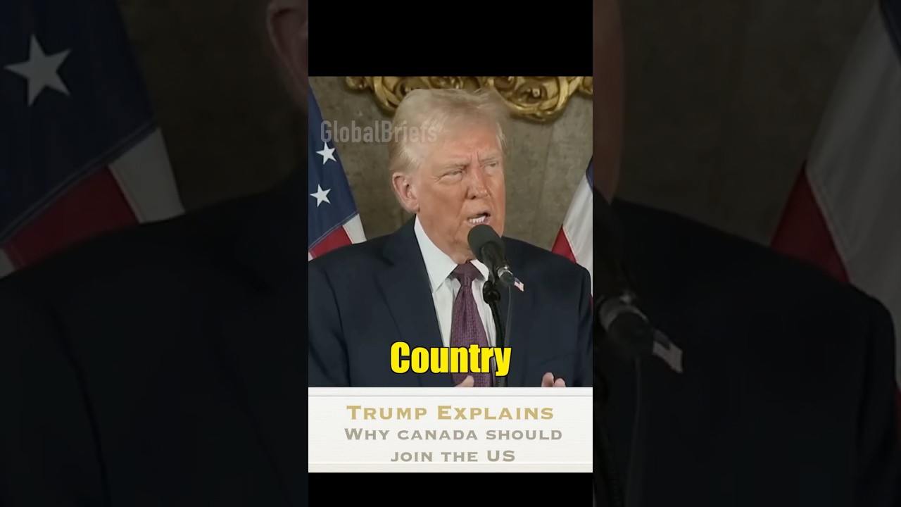 Trump explains why Canada should join the US | 51st state of US