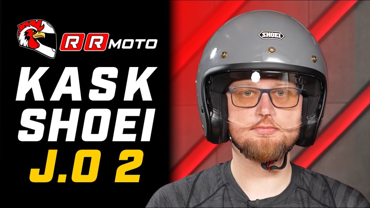 SHOEI J.O 2 - motocyklowy kask retro w nowoczesnym wydaniu | styl, lekkość i ECE 22.06