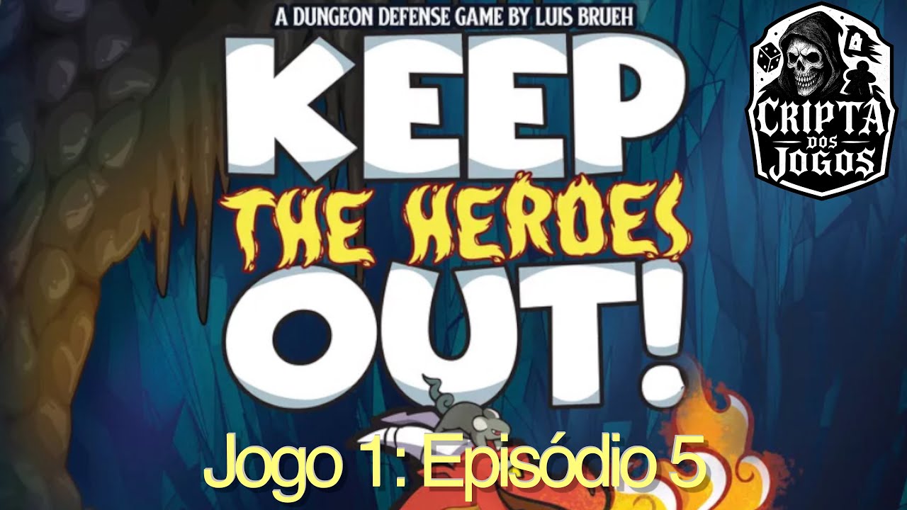 Jogando Keep the Heroes Out! - Missão 1, Episódio 5: Caldeirão da Bruxa (1 Monstro)