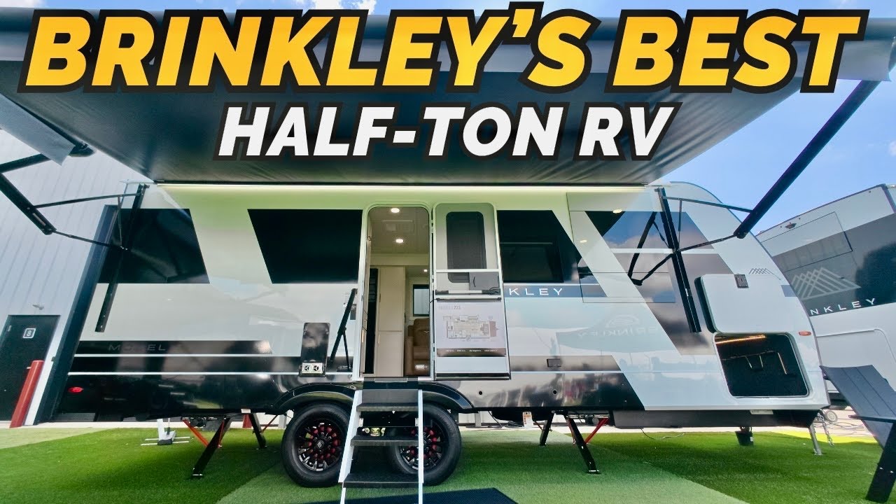 Brinkley’s NEW high quality half-ton towable RV model! 2026 Brinkley Model I 235
