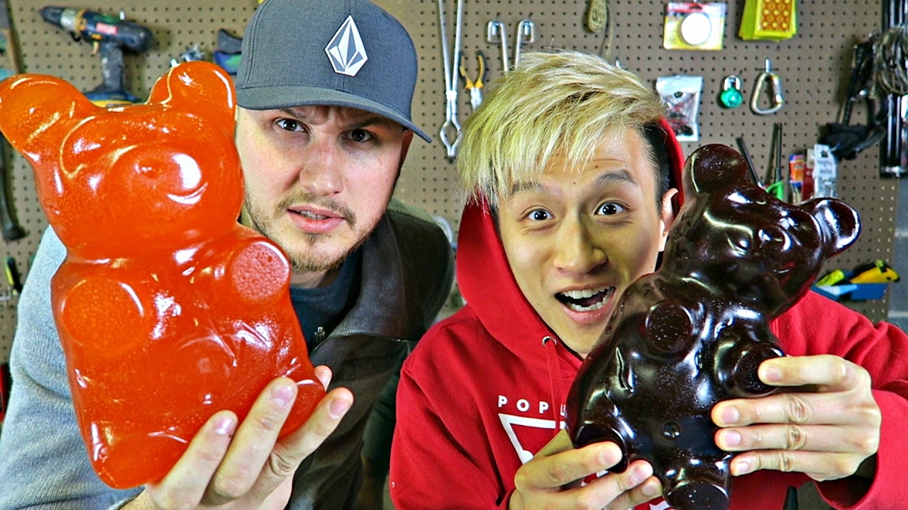 5LB Gummy Bear into Vacuum Chamber