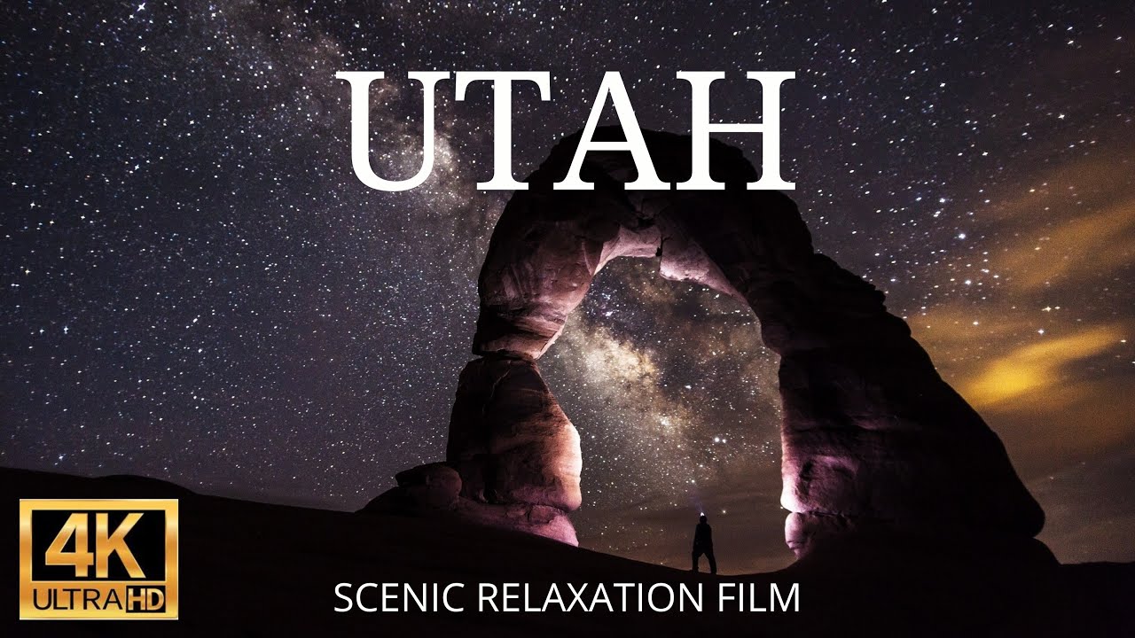 UTAH 4K Scenic Relaxation Film with Calm & Dreaming Music | Zion National Park | Bryce Canyon
