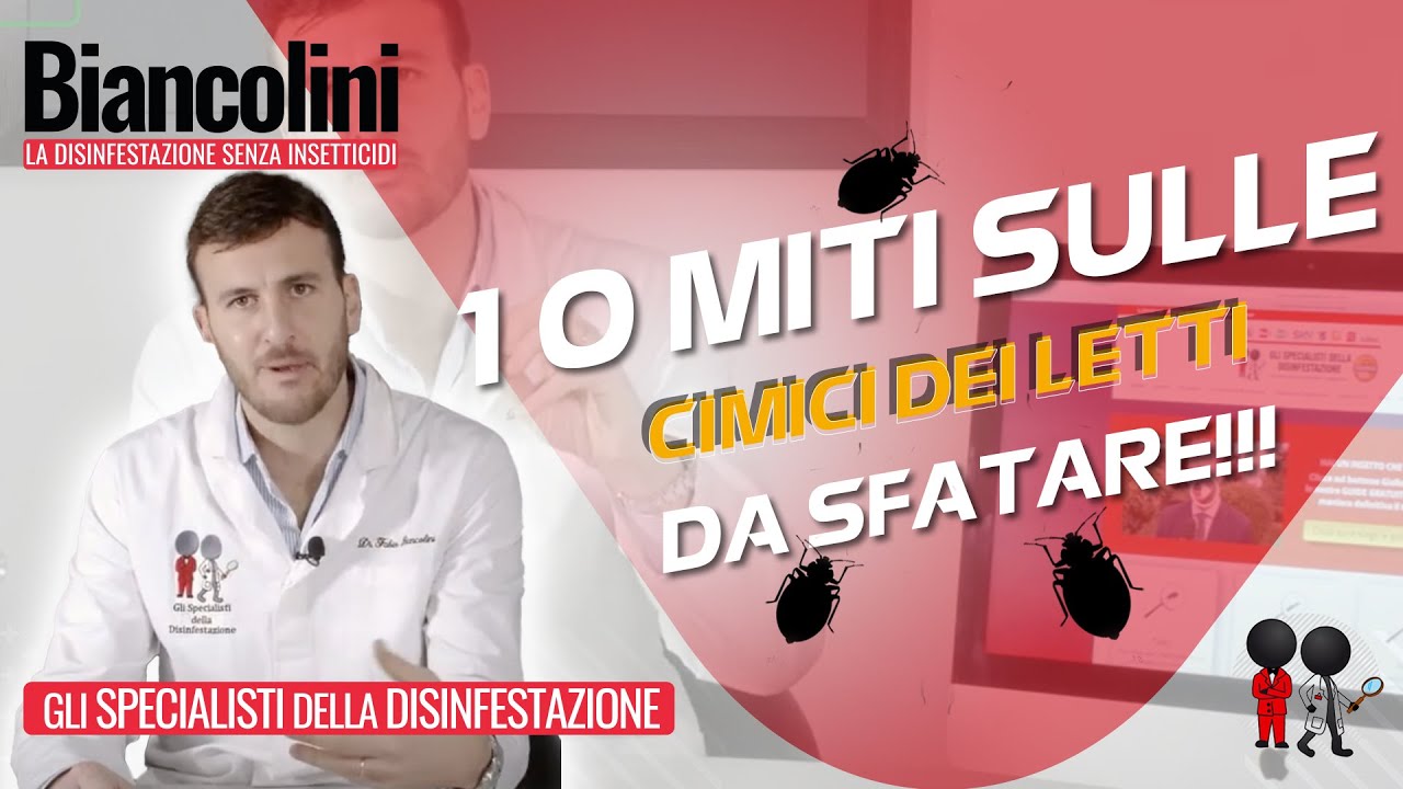 🔴​10 Miti da sfatare sulle Cimici dei Letti🔴​