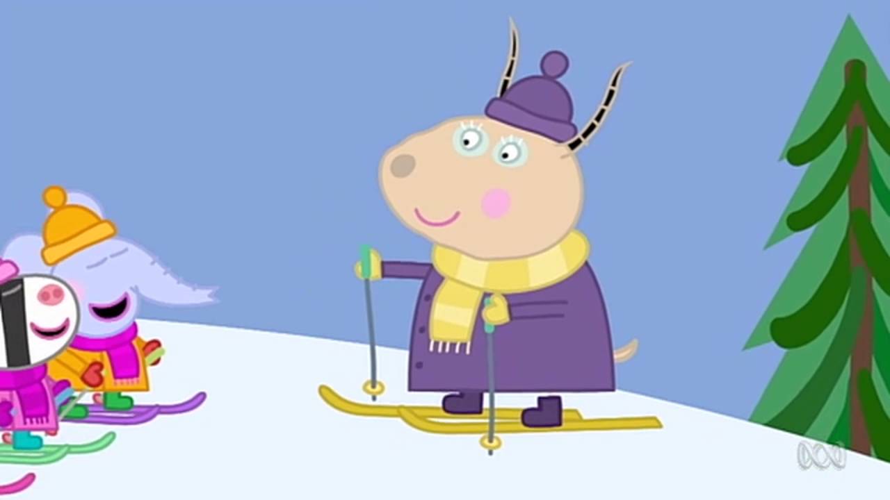Peppa Pig - Snowy Mountain (49 episode / 4 season) [HD]