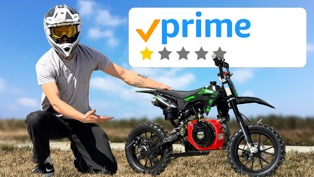 We 212 Swapped Amazons Cheapest Mini Pit Bike!