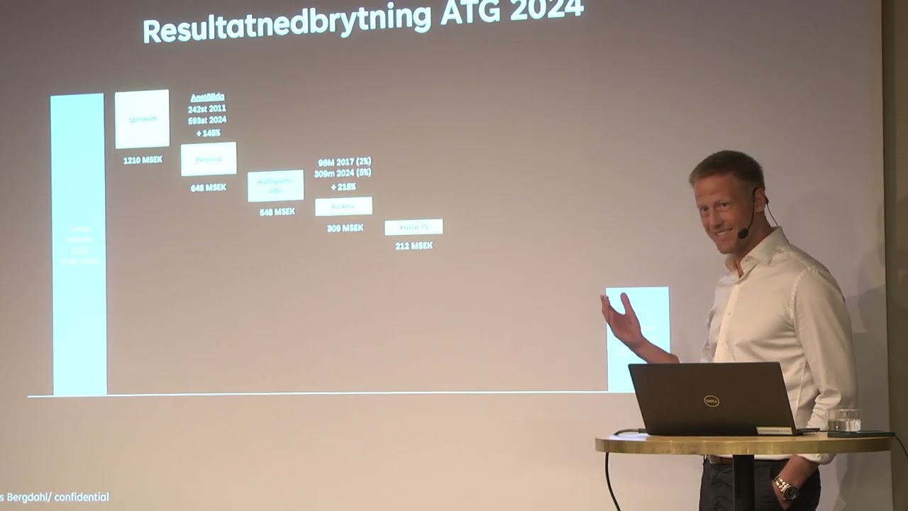 Mattias Bergdahls föredrag om travsportens framtid på En Häst En Röst