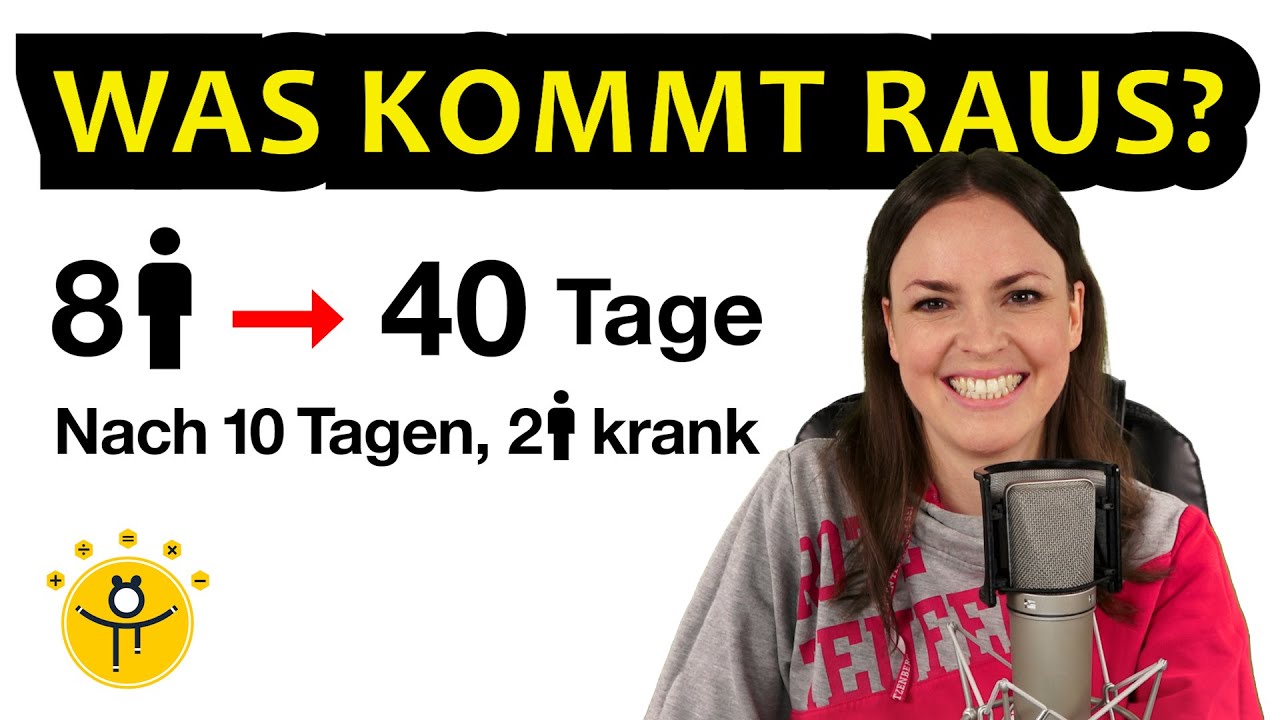 Kannst DU die Aufgabe lösen? – Dreisatz Textaufgaben