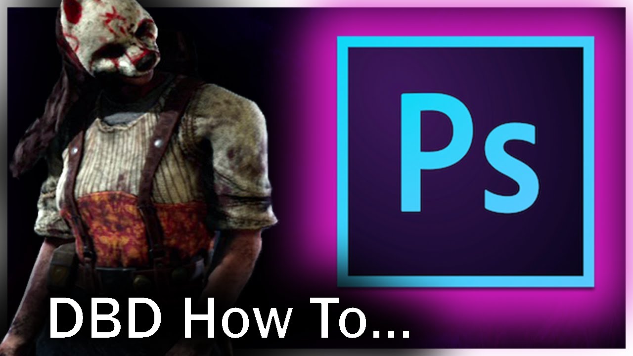 How to Make Simple Dead by Daylight Thumbnails | Video Game Thumbnail Tutorial