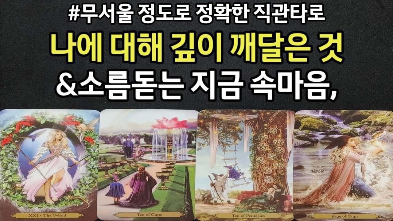 지금 그사람이 나에 대해 깊이 깨닫고 있는 것,소름 돋는 지금 나를 향한 속마음,앞으로 한달 안 행동력,앞으로 관계흐름,조언드릴께요~(#타로)