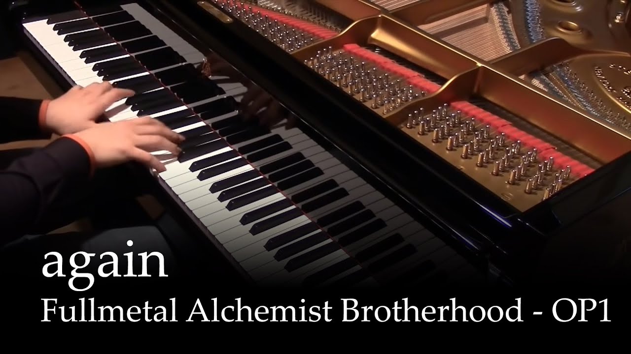again - Fullmetal Alchemist Brotherhood OP1 [Piano]