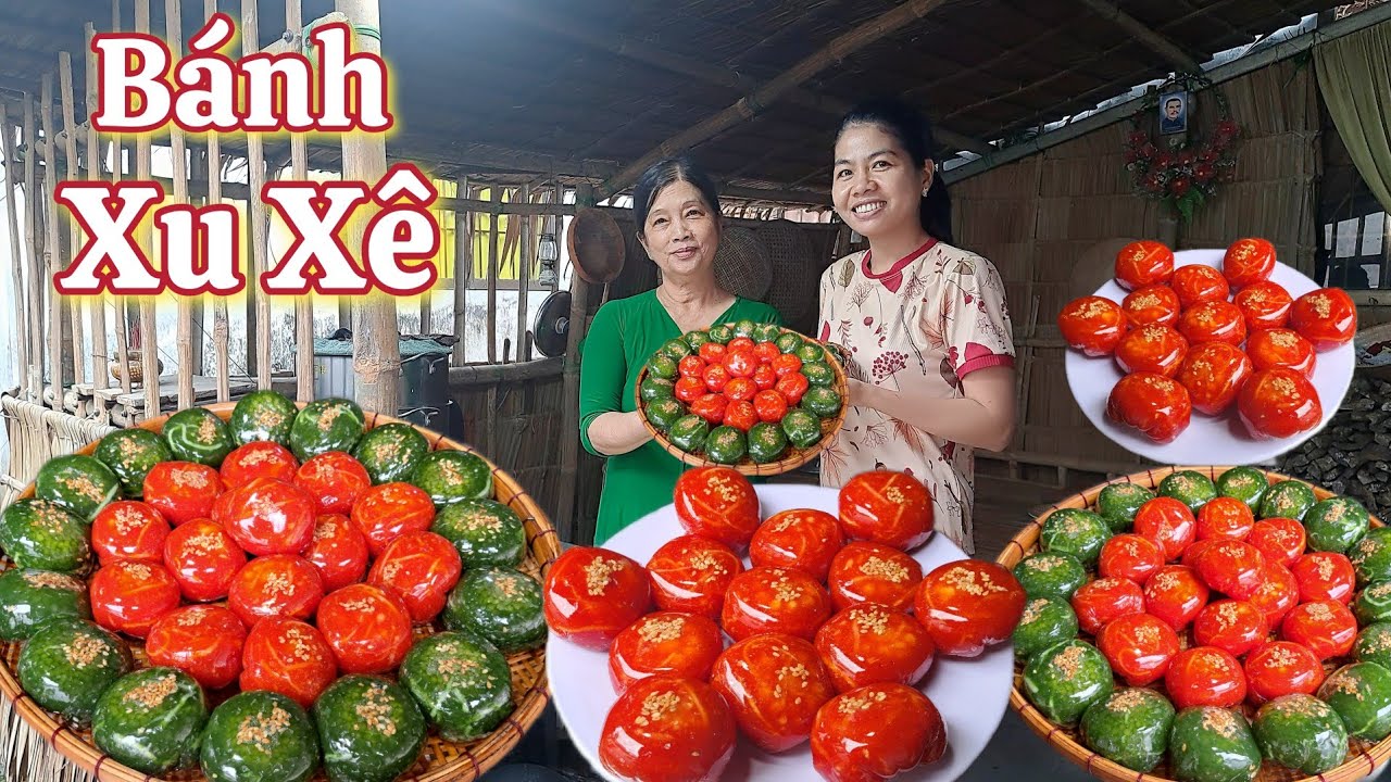 Làm Bánh Xu Xê (Phu Thê) không khó nếu làm theo công thức bột này rất dễ