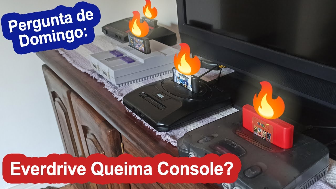 Everdrive queima console?