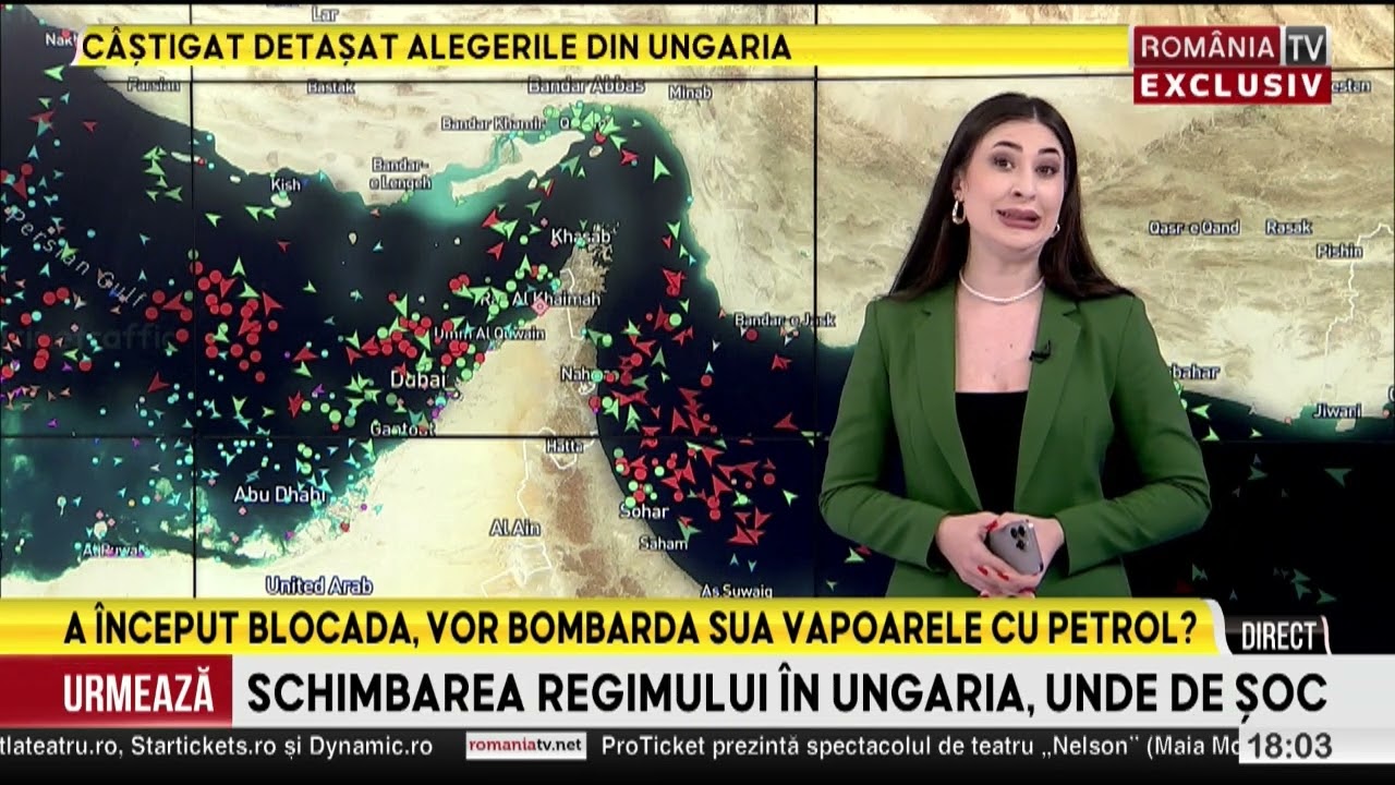A &icirc;nceput blocada militară &icirc;n Str&acirc;mtoarea Ormuz. Trump: &bdquo;Toate navele vor fi distruse&rdquo;