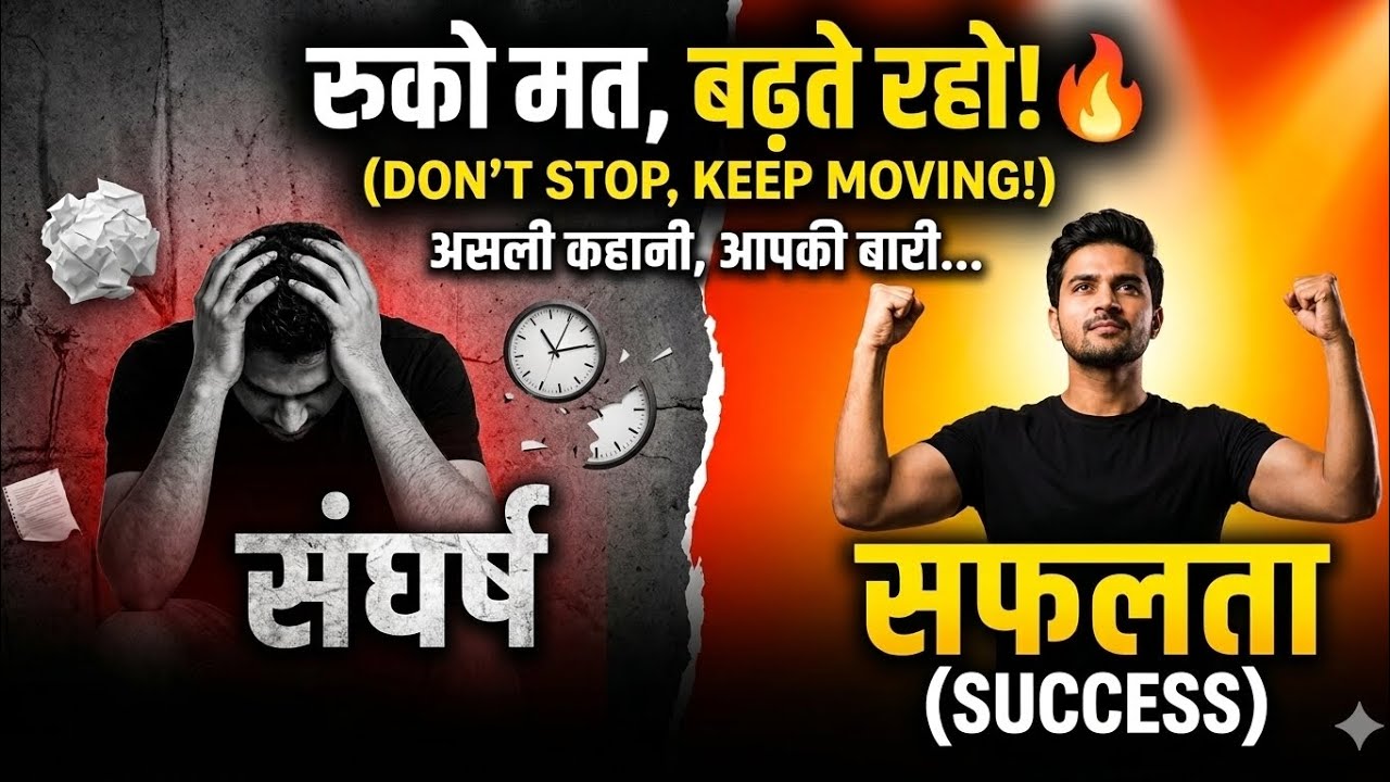 आज मेरी रफ़्तार जवाब देगी 🔥l Powerful Hindi Motivation Song | Life Comeback