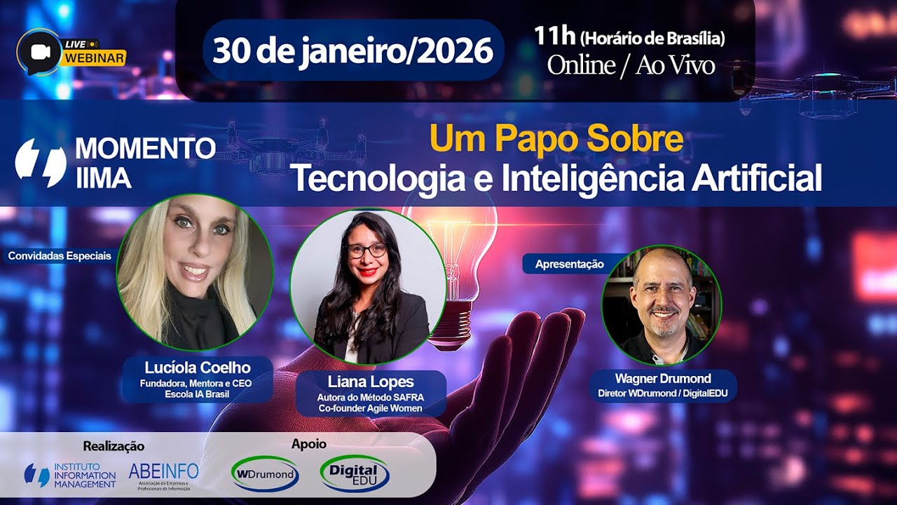 Momento IIMA - Um Papo Sobre Tecnologia e Inteligência Artificial