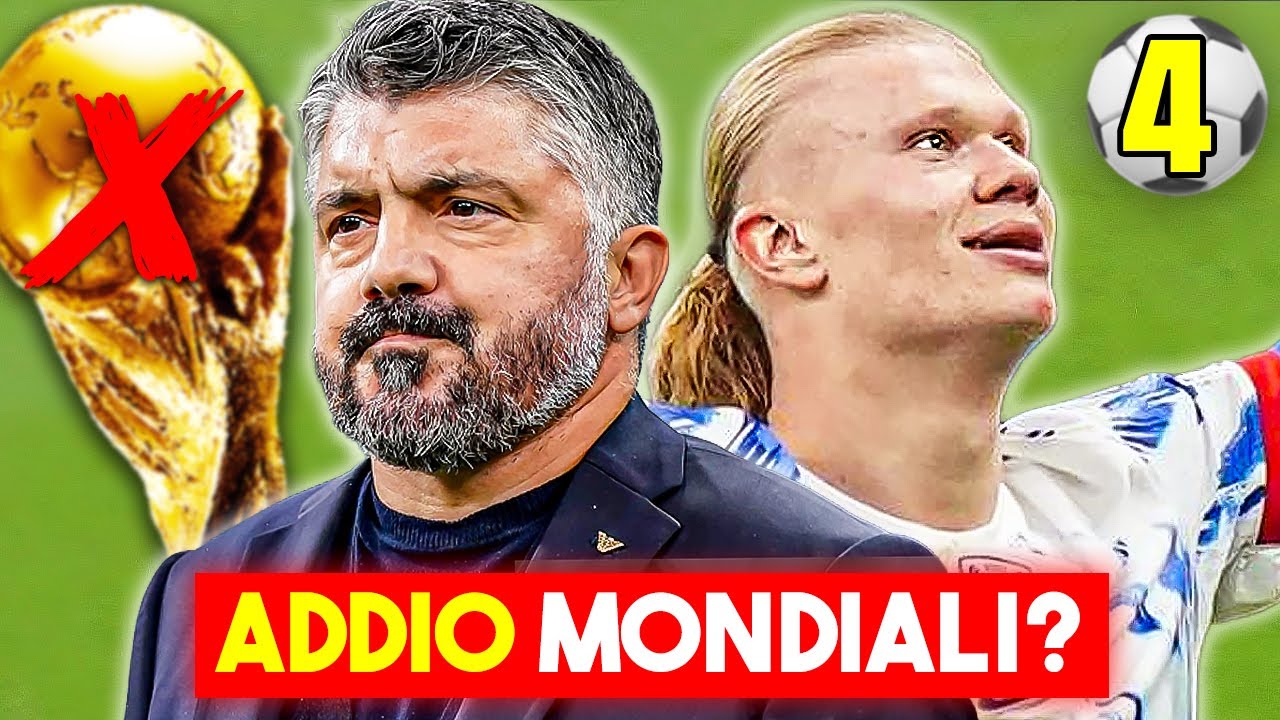 VERGOGNA!! ADDIO MONDIALI?? - ITALIA NORVEGIA 1-4 (ORA PARLO IO!!!)