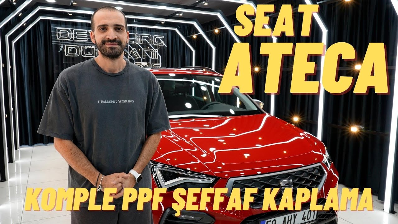4K - Seat Ateca Komple PPF Şeffaf Kaplama Uygulaması