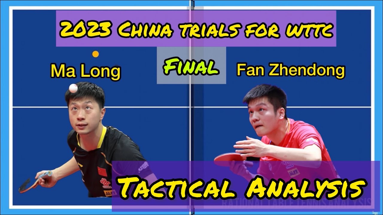 Tactical Analysis | Ma Long vs. Fan Zhendong | How Ma Long Outplayed Fan Zhendong