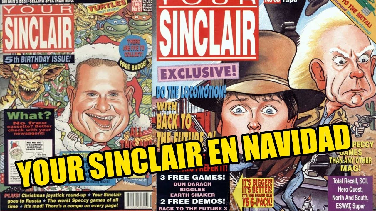 YOUR SINCLAIR EN NAVIDADES 2 ZX SPECTRUM