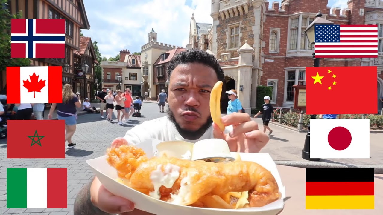 Eating around the world for 24 Hours!