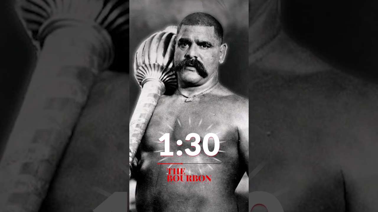 The Great Gama Pehalwan 💪 | The Bourbon #gamapehalwan #kusti #wrestling #history #shorts #gama