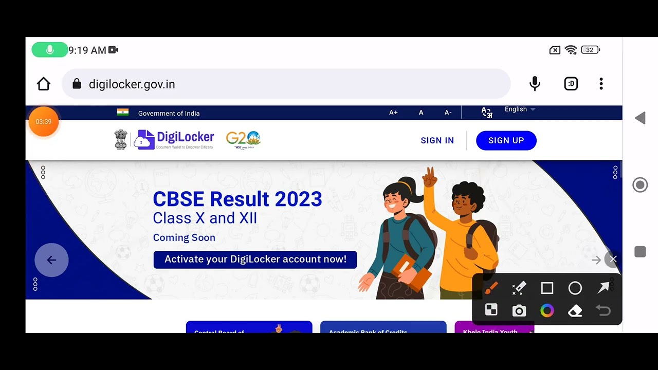 how to check cbse board exam result 2023 on digilocker 2023 / class 10th /12th / account kaise khole