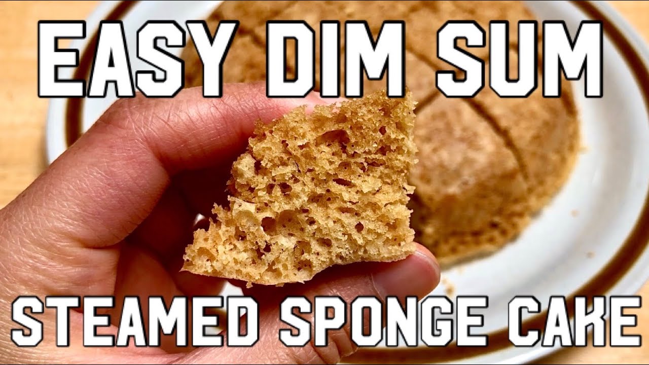 Steamed Brown Sugar Cake - Ma Lai Go | Easy Dim Sum at Home