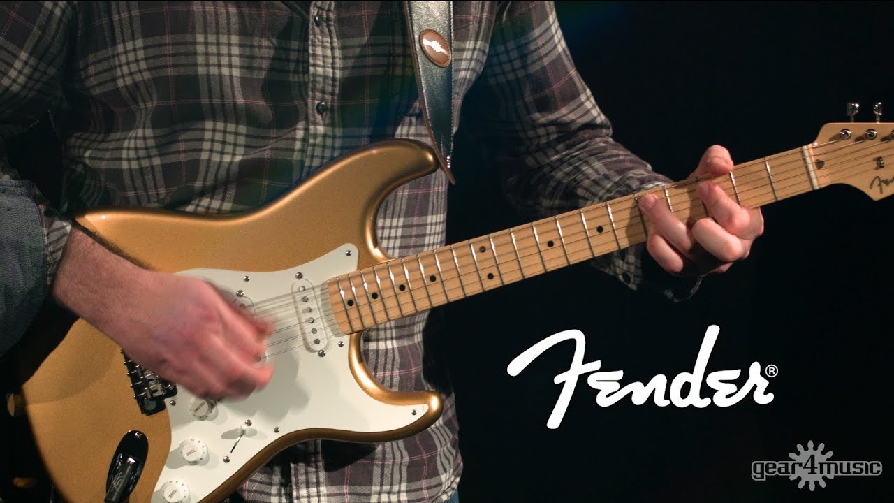 Fender American Original '50s Strat, Aztec Gold | Gear4music Demo