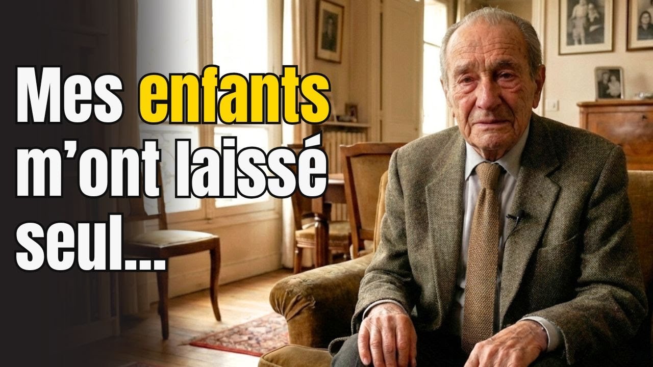 J’ai tout donné à mes enfants. À 92 ans, je suis seul