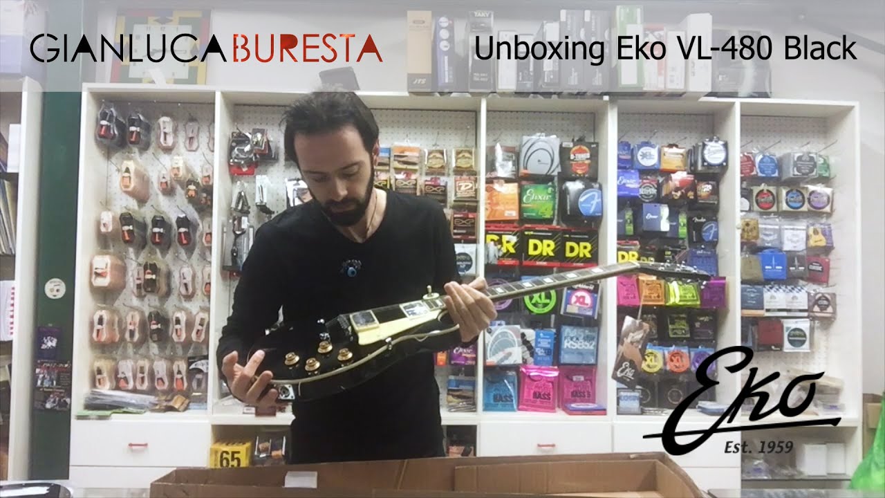 Gianluca Buresta - Eko VL- 480 Black [UNBOXING]