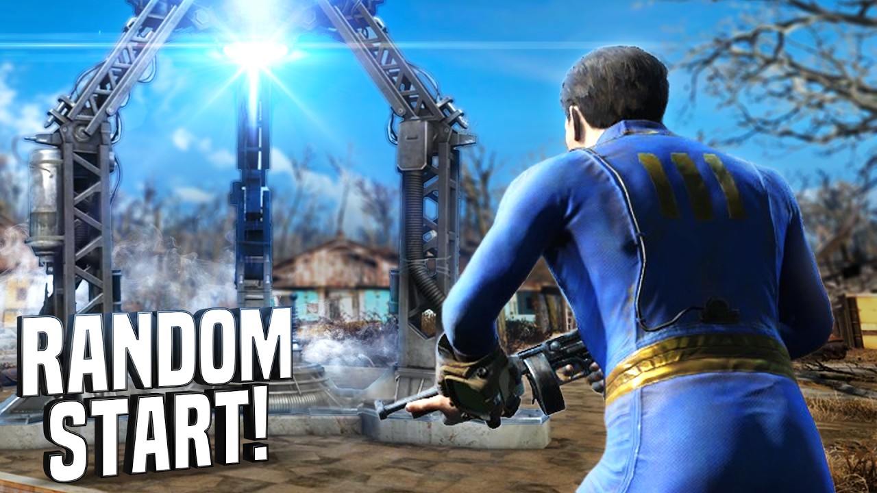 Fallout 4 Permadeath & Random Start Location Is HARD!