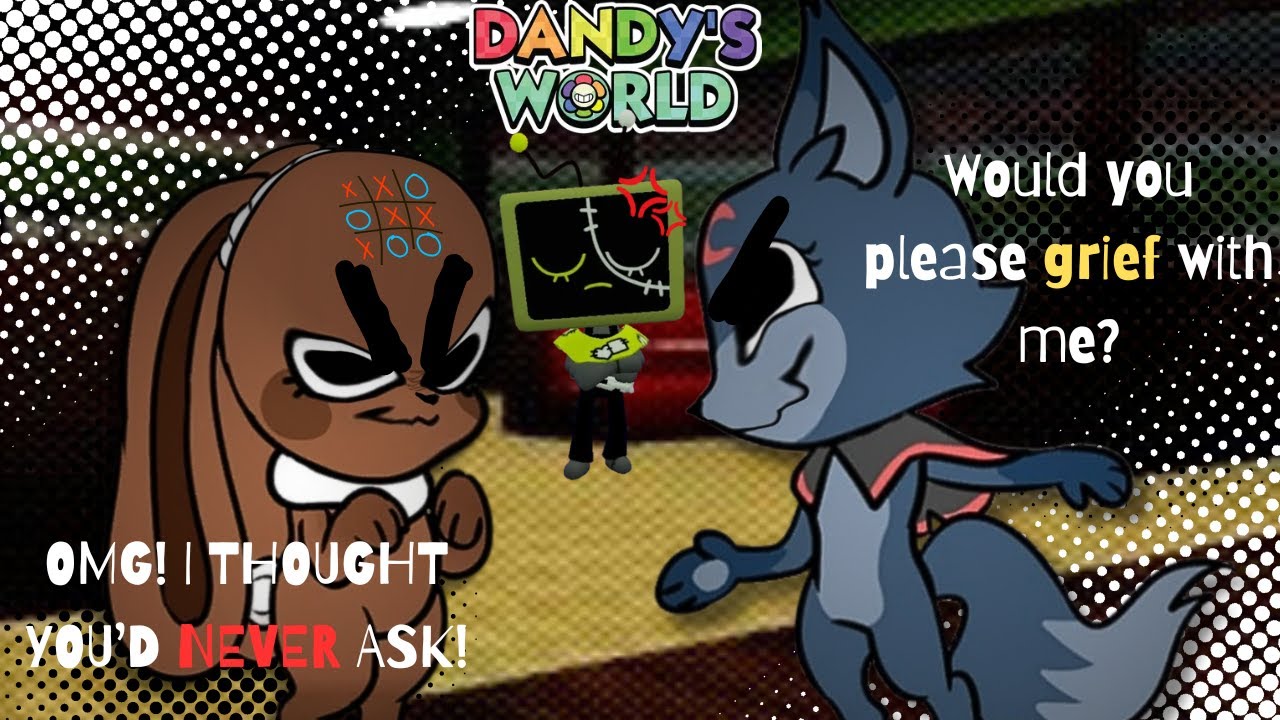 Wolf And Bunny Put Their Differences Aside to Take Down a TV